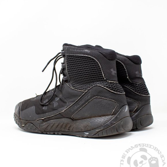 Under Armour Valsetz RTS Black High Top Tactical Sneaker Boots Size 9 1250234 - Picture 3 of 7